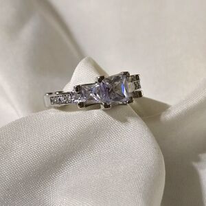 Multi Stone Cubic Zirconia Ring - Size 5.75